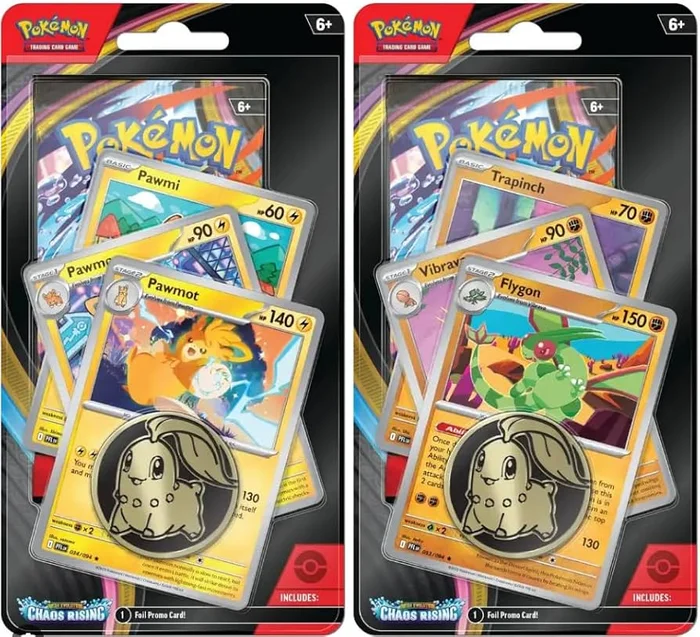 Pokémon TCG - Mega Evolution: Chaos Rising Premium Checklane Blister English - 1 Blister